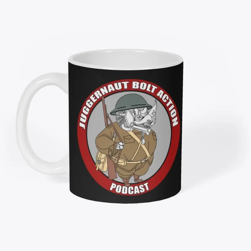 Juggernaut Bolt Action Podcast Mug